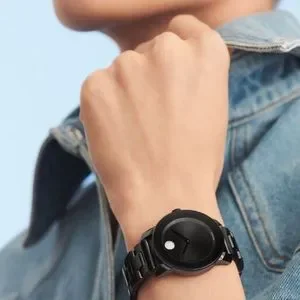 Movado | Accessories | Midsize Movado Bold Watch 36 Mm Blue  display picture 3